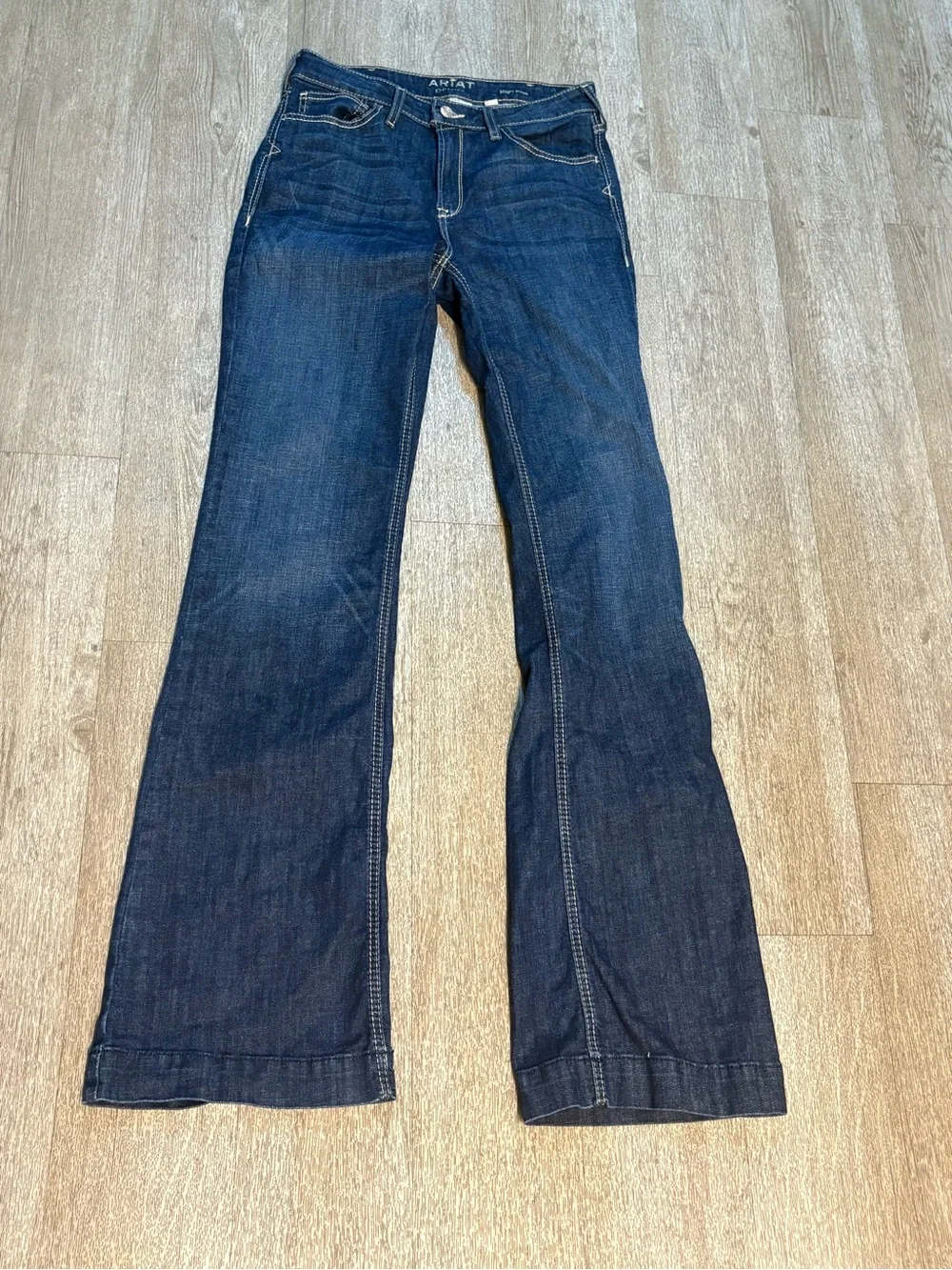 Ariat mens Dark Blue Bootcut Jeans